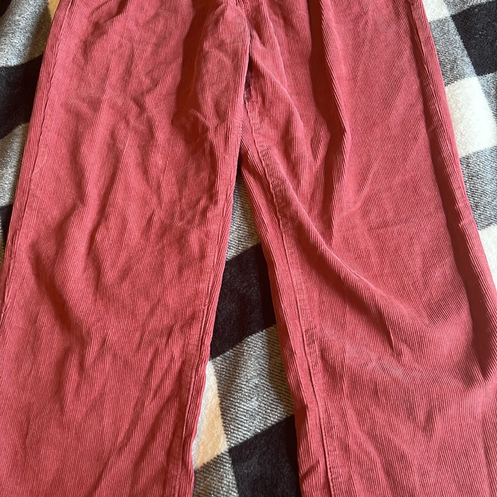 Women's Corduroy Pants in Rose - Picture 3 of 15